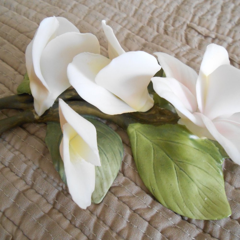 Bisque Porcelain Flower - Picture 8 of 8